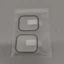 Misxi 2 Pack Tempered Glass Case Compatible for Apple Watch Series 11 (2025) Series 10 42mm, Hard PC Screen Protector Protection Ultra-Thin Lightweight Scratch-Resistant Cover for iWatch, Transparent