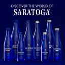 Saratoga Sparkling Water Bottles, 6-Pack - Carbonated Spring Bottled Water with Naturally Occurring Minerals & Electrolytes - Recycled PET Plastic Bottles - 16 Fl Oz (EXP 02/20/26)