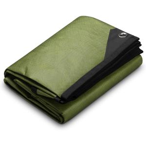 Arcturus XL Heavy Duty Survival Blanket – Insulated Reflective Thermal Camping Tarp - 5 FT x 7 FT (Olive Green)