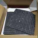 Lovdeco Nero Marquina Marble Stone 5/8 Inch Square Black Marble Mosaic Tile for Kitchen Wall Bathroom Shower Floor (5 Sheet, Honed)