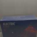 Bedsure GentleSoft Electric Blanket Queen Size  Soft Ribbed Flannel Heated Blanket with Dual Control, Heating with 10 Heat Settings & 10 Time Settings, 8 hrs Timer Auto Shut Off (84"x90", Light Grey)