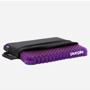 Purple Royal Seat Cushion, Portable 2 Inch Gel Seat Cushion, GelFlex Grid