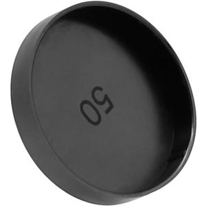 Microscope Lens Cap Diamete 43 46 47 48 50 52 54 55mm Depth 7mm Dust Proof Plastic Rear Cover for DSLR, Spotting Scopes, Telescopes, Binoculars (50mm)