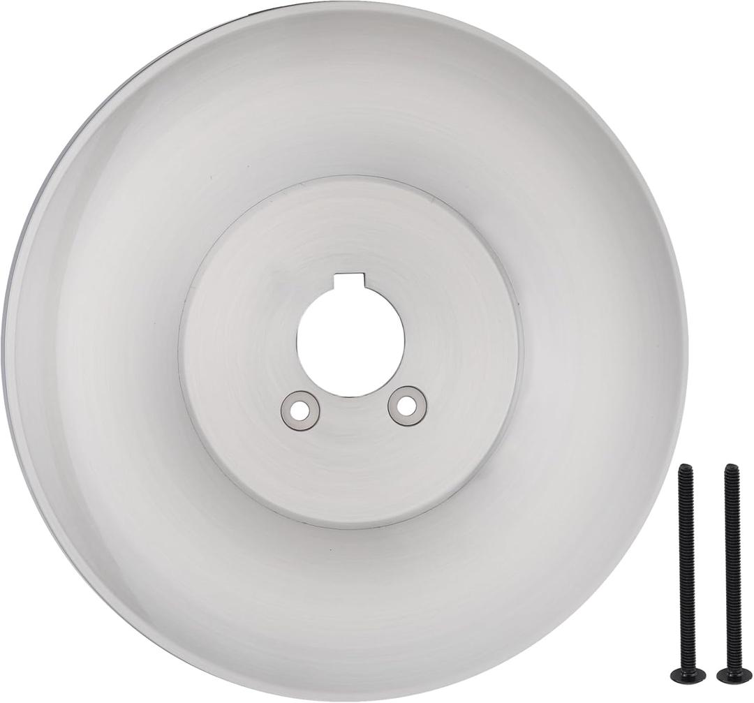 Shower Escutcheon Plate for Moen 16090, Shower Replacement Parts for Moen Chateau Collection, Escutcheon Replacement Fits for Moen Chateau Collection One-Handle Tub and Shower Faucets (Brushed Nickel)