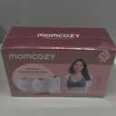 Momcozy M5 Smart APP Controlled Wearable Breast Pump, Hands-Free Wireless Electric Pump, 3 Modes 9 Suction Levels, BPA-Free, Portable Lightweight, 24mm Flange, 2-Pack Cozy Red