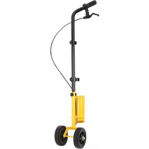 Striping Line Painting Wand, Parking lot Striping Machine, Industrial Dual- Wheeled Marking Paint Wand for Sports Fields Marking, Line Striper Machine Work with Inverted Striping Paint (T-Tip Nozzle)