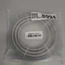 15FT Stainless Steel Braided Water Supply Line for Dishwasher, Brass 3/8 Inch Compression x 3/8 Inch Compression Connections, Food Grade PEX Inner Tube Water Hose
