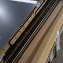 Arulvmrn 47.24" Big Modern Vanity Desk with Mirror and Lights, Vanity Desk with 29.53" HD Lighted Mirror, Makeup Vanity with 5 Drawers and Storage Shelves and Charging Station, Black2