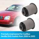 Rear Control Arm Bushings Kit for Cadillac Deville DHS 2000-2005 - Replacement for 25820031 25820032