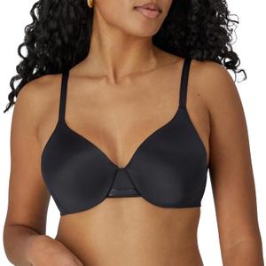 Bali Women's Underwire Bra DF3W11, One Smooth U Back-Smoothing Bras for Women, Concealing, Full Coverage (Black) 34C 