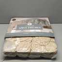 Mellobello Jumbo Chunky Yarn for Hand Knitting - Super Thick Chenille Chunky Yarn for Crocheting - Extra Soft Bulky Fluffy Blanket Big Yarn 8 Jumbo Pack (27yds,8 oz Each Skein) Khaki