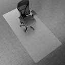 Chair Mat for Carpet - 96" x 46", Office Floor Mat for Rolling Chairs, Clear Plastic Desk Chair Mat, Easy Glide, Under Desk Carpet Protector for Home and Office Use