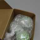 3-Pack Decorative Ball for Bowls, 2.4 Inch Mosaic Glass Balls Decorative Glass Orbs for Home Decor/Dining Tables/Wedding Party/Coffee Table/Centerpiece Decor [Light Green]