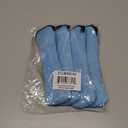 Travel Utensils Set with Case 4 Pack, Reusable Stainless Steel Portable Cutlery (Fork, Spoon, Knife, Straws & Cleaner) for Work, Dorm, Camping, Lunch Box, Compact Durable Silverware by Ecoberi (Turq)