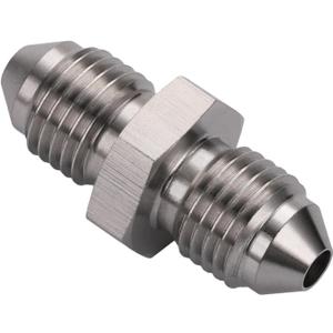 3AN Male to 3AN Male Stainless Steel Brake Clutch Fuel Oil Fitting Adapter Coupler