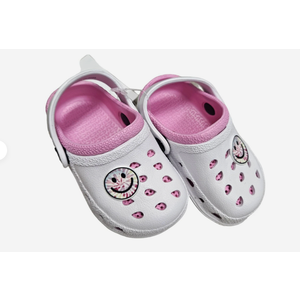 Smiley Face CHARM CLOG Size 5