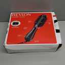 REVLON One-Step Volumizer Hair Dryer and Styler | Less Frizz, More Shine, and Less Heat Damage for Fast and Easy Salon-Style Blowouts, for All Hair Types and Lengths (Black) (1.0 VOLUMIZER)