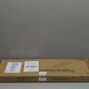 Picture Ledge Shelf with Lip, Black Floating Shelves for Wall Set of 2, 24 inch Wall Floating Shelves for Bedroom Living Room Bathroom Kitchen