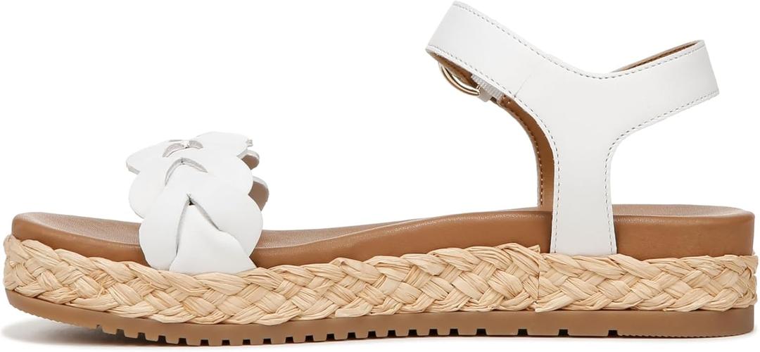 Naturalizer womens Neila Open Toe Ankle Strap Platform Sandal, Size: 5