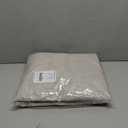 NICETOWN 100% Blackout Linen Curtains 90" Long for Bedroom, Thermal Insulated Living Room Curtains with Liner, Farmhouse Style Linen Blend Window Draperies for Dining Room (2 Panels, 52" W, Natural)