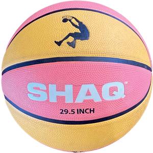 Shaq Official Size 7, 29.5" Composite Basketball - High Durability Indoor/Outdoor with Grip Surface and Mini Pump