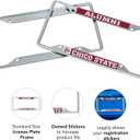 Desert Cactus Cal State Chico University California Car Accessories Wildcats Metal License Plate Frame and Tag Holder for Front or Rear of Car (Alumni)