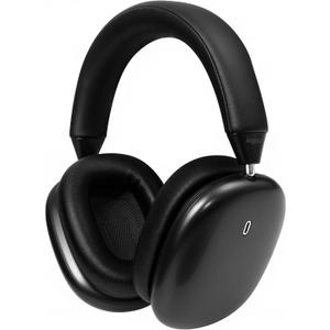 Wireless Headphones, Noise Cancelling Headphones for Work, 80H Playtime, Wireless 5.4 Over Ear Headphones with Mic & Touch Control for Travel, Office & Daily Use, Black