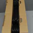 Sharpty Plastic Hangers Clothes Hangers for Clothing, Closet, Coats & Shirts - Durable & Space Saving - for Everyday Standard Use, Room Essentials & Basics - 20 Pack - Black