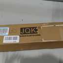 JQK Bath Towel Bar, 27 Inch 304 Stainless Steel Thicken 0.8mm Towel Rack Bathroom, Towel Holder Brushed Finished Wall Mount, Useable Length 24 Inch 2 Pack, TB110L24-BN-P2
