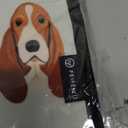 Basset Hound Crossbody Bag for Women, Cute Dog Print Shoulder Bag with Adjustable Strap, Zipper Pockets, Lightweight Casual Travel Purse