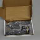 PSLER 8mm 10mm Motorcycle Mirrors - Motorcycle Rear View Side Mirrors fit for Road Glide Street Glide Sportster 48 883 120 Chopper Softail Bobber Cruiser (Black)