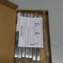 Ravinte 10 Pack Stainless Steel Kitchen Cabinet Handles Brushed Nickel Cabinet Pulls Kitchen Drawer Handles Sleek Dresser Drawer Pulls with 7-1/2 inch Hole Center Satin Nickel Cabinet Hardware