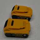 2-Pack 8000mAh 20V Max Lithium-ion Batteries for Dewalt - Replaces DCB201, DCB200, DCB205, DCB206, DCB207 - Seamless Compatibility with Dewalt 20V Max Battery Cordless Power Tools & Chargers