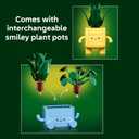 LEGO Botanicals Happy Plants Building Toy for Kids, Girls, and Boys 9+ - Playroom Decor for Desk or Shelf - Birthday Gift Idea for Young Gardeners - Artificial Indoor Plant for Play & Display - 10349