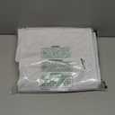 Over Door Organizer and Storage, Hanging Toy Holder with 4 Clear Removable Pouches, Toddler Room Wall Stuffed Animal Bag Case, Kids Playroom Closet Organization for Building Block, Puzzle (White)