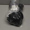 Flexi Hose Expandable Garden Hose with 8 Function Nozzle, 100FT - Lightweight Retractable Garden Hose, Water Hose - No-Kink Flexibility, 3/4 Inch Solid Brass Fittings and Double Latex Core (Black)