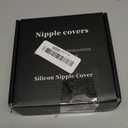 Bontierie 2025 Added Lift Seamless Nipple Covers Ultra-Thin Push up Sticky Pasties Women Adhesive Bras (XX-Large, Nude)