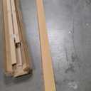 Floating Picture Ledge Shelves for Wall Set of 2, 95 Inches Picture Ledge Shelf with Long Large Nursery Book Shelf for Toys Storage Kids Bookshelf Wall Mounted Living Room Bedroom Decor Frames, Oak