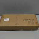 Coat Rack, Freestanding Coat Rack with 8 Hooks and 3 Adjustable Size Tree Coat Racks for Bedroom, Hallway, Entrance, Office, for Hats, Coats, Scarves, Handbags (1 PC, Black)