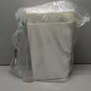 N. NETDOT 3 Pack (2 of 4 Gal & 1 of 2.6 Gal) Small Trash Can with Lid,Bathroom Garbage Can with Pop-Up Lid,Waste Basket for Bathroom,Kitchen,Bedroom,Powder Room,Craft Room,Office,College (Off White)