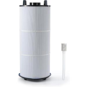 27002-0300S Pool Filter Cartridge, Compatible With Sta-Rite System 2 Modular Media PLM300 Pool and Spa Cartridge Filter, Replacement For Sta-Rite 27002-0300S Pool and Spa D.E. Filter, 300 sq.ft