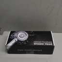 Filtered Shower Head with Handheld, High Pressure 4 Spray Mode Showerhead with Filters, Water Softener Filter Beads for Hard Water with ON/OFF Switch for Pets - Remove Chlorine (Gray) (5 Inch Panel)