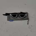 OMID Kids Swim Goggles, P2mini Polarized Swimming Goggles Comfortable for Age 6-14 (B5-smoke Lens Blackwhite Frame)