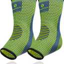 Benmarck Achilles Tendon Support Brace, Plantar Fasciitis Sock, Ankle Compression Sleeve For Running, Tendonitis and Flat Feet Relief