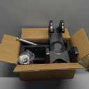 Heavy Duty Gooseneck Trailer Lock for Most Gooseneck Hitch Trailers, 2 5/16" gooseneck couplers, Anti-Theft Security Gooseneck Lock with Padlock Fits Heavy Trailers, Livestock Haulers and RVs