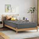 Novilla Full Size Mattress 8 Inch,Hybrid Full Mattress in a Box with Individually Wrapped Coils & Gel Memory Foam for Back Pain Relief & Body Support & Cooling Comfort Mattresses in a Box