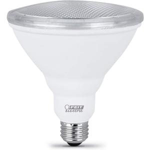 Feit Electric PAR38 LED Bulbs, 75W Equivalent, Non Dimmable, LED Flood Light Bulbs, 10 Year Life, 750 Lumens, 3000k Warm White, E26 Base, Damp Rated, 2 Pack, PAR3875/10KLED/2