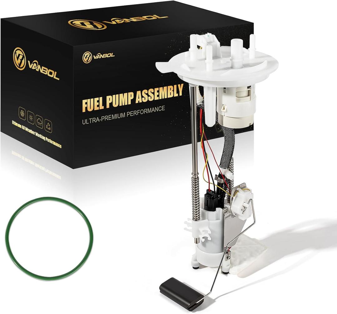 Electric Fuel Pump Assembly Compatible with 2004-2008 Ford F150 F-150 V6 4.2L V8 4.6L 5.4L 2006-2008 Lincoln Mark LT V8 5.4L Replace E2434M E2441M VANBOL0142 with Sending Unit O-ring