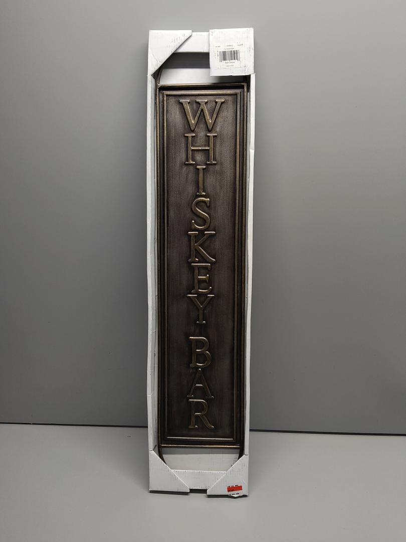 Whiskey Bar Sign 6x24