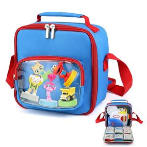 Annmore Carrying Case for Little Tikes Story Dream Machine Collections, for 9 Little Tikes Story Machine Stories and 3 Characters, Bag Only, Blue